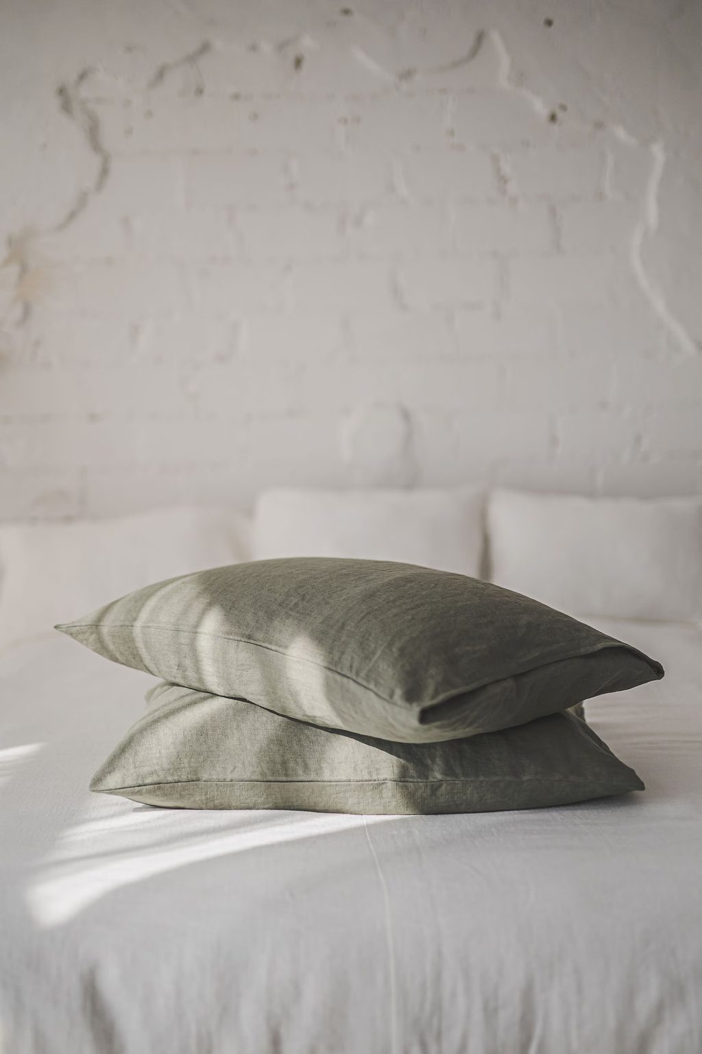 Linen pillowcase in various colors, Standard, Queen, King, Custom sizes pillow covers, Natural 100% linen cushion cover, European linen.